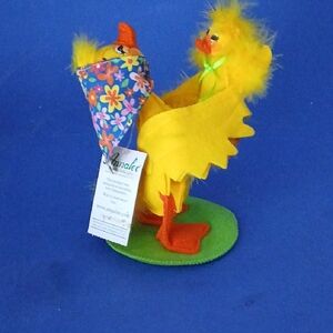 Annalee Doll #211519 "6 in. You Are My Sunshine Duck" Easter Spring Decor 8"